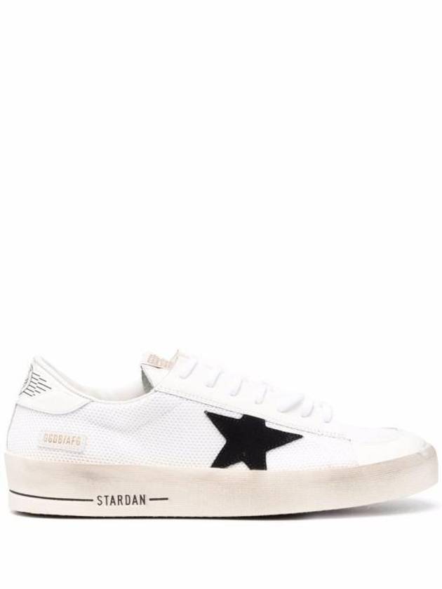 Star Patch Lace Up Low Top Sneakers White - GOLDEN GOOSE - BALAAN 2