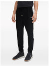 Berrettini Stripe Detail Track Pants Black - HUGO BOSS - BALAAN 4