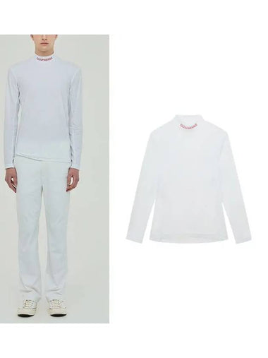 GOSPHERES MAN LAYER LONG SLEEVE MOCK NECK PM3ULT11 - LUX GOLF - BALAAN 1