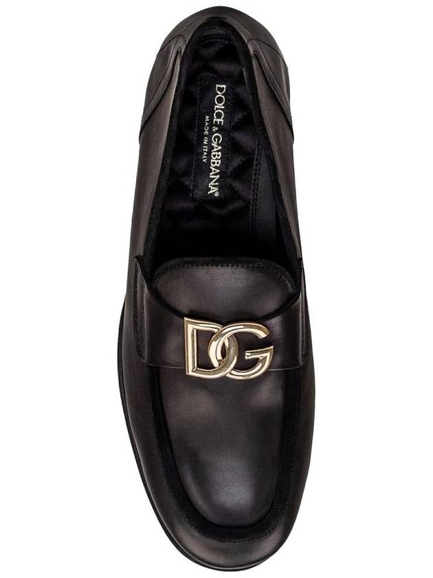 DG Loafer Black A50462 AQ993 80999 - DOLCE&GABBANA - BALAAN 5