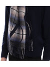 Men s V Logo Check Wool Cashmere Muffler 5Y2ER033 AFM ZJA 24F - VALENTINO - BALAAN 6