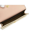 Logo Color Block Saffiano Card Wallet Pink - MARNI - BALAAN 5