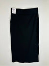 High Rise Slim Fit Ribbed Skirt DV7957 010 Black WOMENS S M Asian - NIKE - BALAAN 7