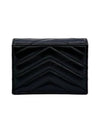 24SS Quilted Matelasse Flap Half Wallet 668290 - SAINT LAURENT - BALAAN 2