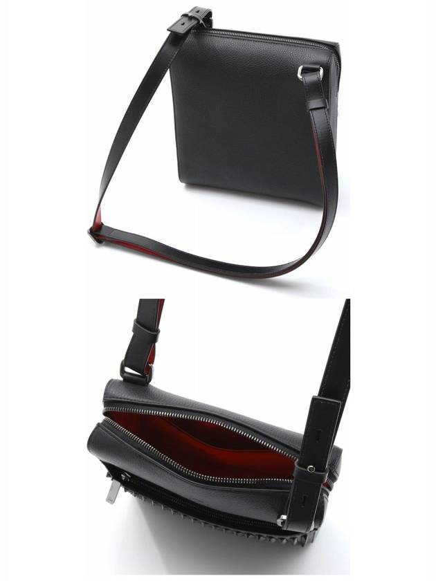 Benech Reporter Medium Cross Bag Black - CHRISTIAN LOUBOUTIN - BALAAN 6