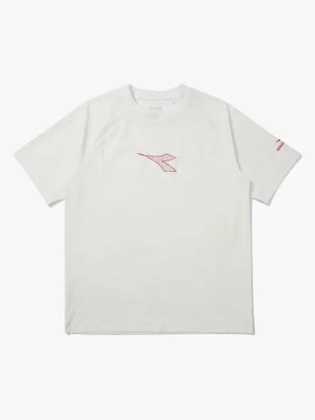 Diadora Cool Core Short Sleeve Piste OFF white - DIADORA - BALAAN 1