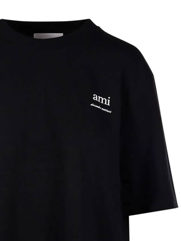 Alexandre Mattiussi Short Sleeve T-Shirt Black - AMI - BALAAN 5