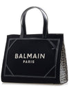 Logo Print Tote Bag Black - BALMAIN - BALAAN 4