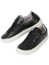 Women's Glitter Low Top Sneakers Black - JOSHUA SANDERS - BALAAN 2