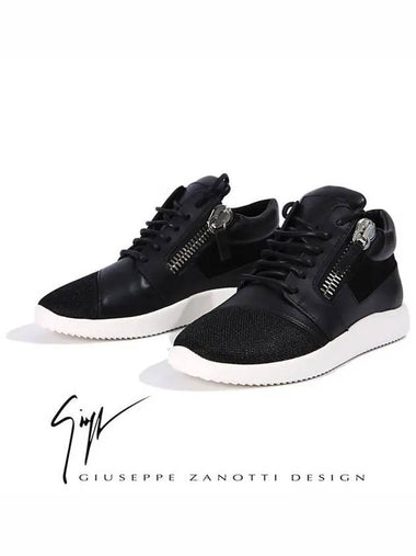 RS6128 NERO MEGATRON SNEAKERS - GIUSEPPE ZANOTTI - BALAAN 1