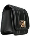 New Gancini Mini Shoulder Bag Black - SALVATORE FERRAGAMO - BALAAN 5