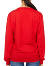 Women's Horsebit Knit Top Red - GUCCI - BALAAN 5