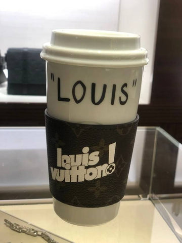 BTS BTS Mug Ceramic Cup Holder Set - LOUIS VUITTON - BALAAN 1