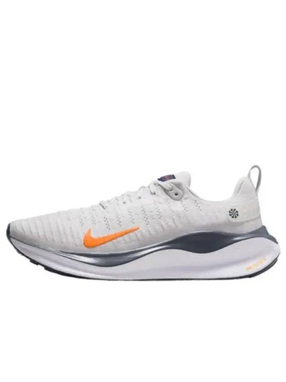 Men's ReactX Infinity Run 4 Low Top Sneakers Grey - NIKE - BALAAN 2