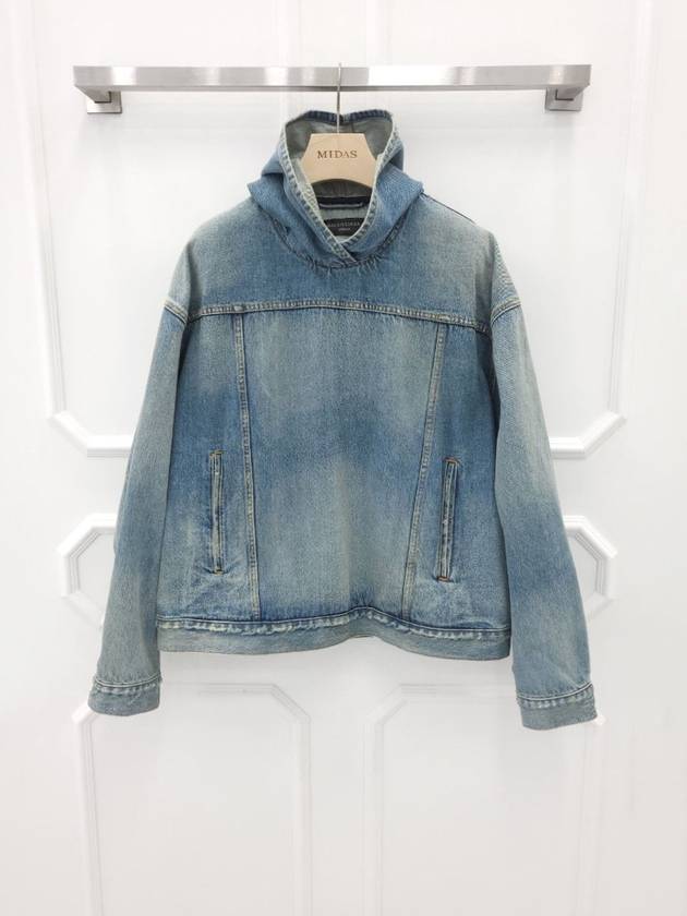 Pullover Denim Anorak Jacket L - BALENCIAGA - BALAAN 1