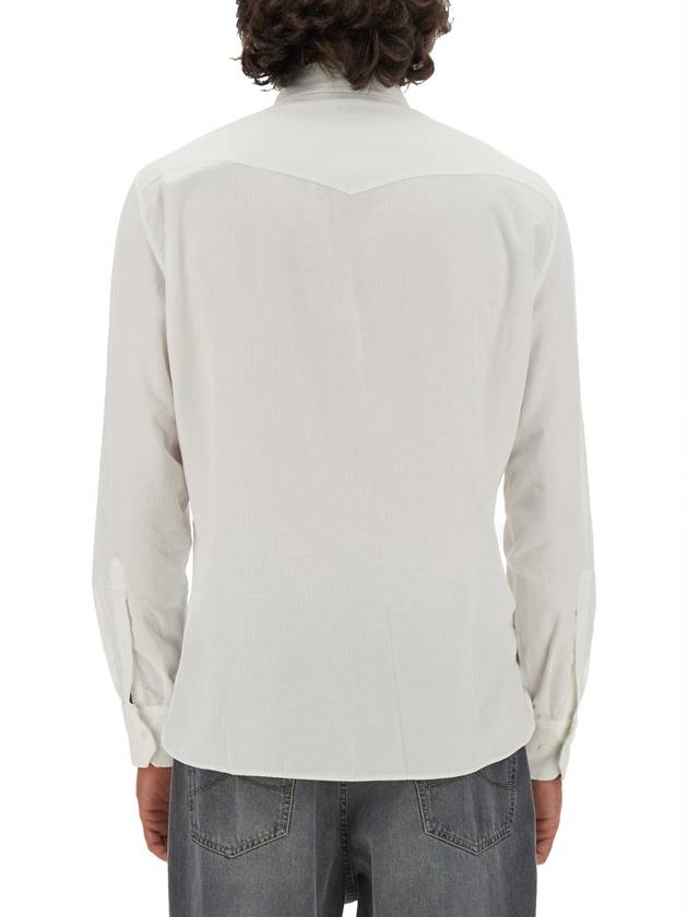 COTTON SHIRT - BRUNELLO CUCINELLI - BALAAN 3