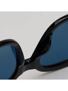 Sunglasses KZ40157I 01V Overfit Square Horn Rim Black - KENZO - BALAAN 6