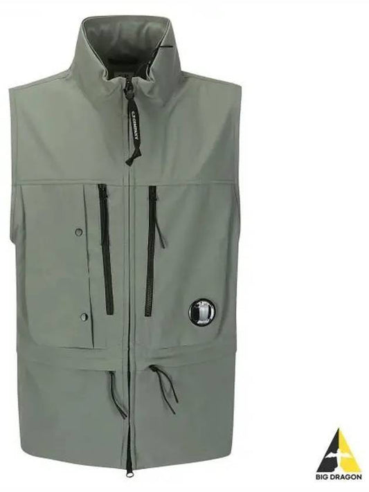 Shell R Utility Vest Green - CP COMPANY - BALAAN 2