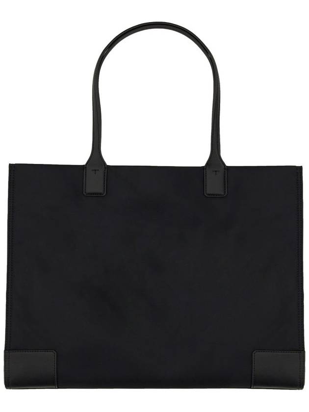 Ella Large Nylon Tote Bag Black - TORY BURCH - BALAAN 3