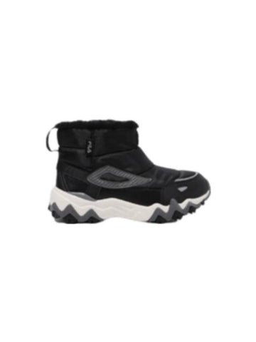 Kids Oakmont Padded Winter Boots Black - FILA - BALAAN 1