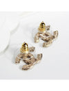 Women's CC Logo Pearl Pearl Earrings Gold - CHANEL - BALAAN 8