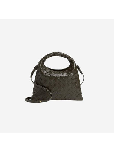 Intrecciato Mini Hop Tote Khaki - BOTTEGA VENETA - BALAAN 1