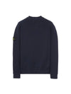 Stretch Cotton Fleece Mock Turtleneck Sweatshirt Navy - STONE ISLAND - BALAAN 3