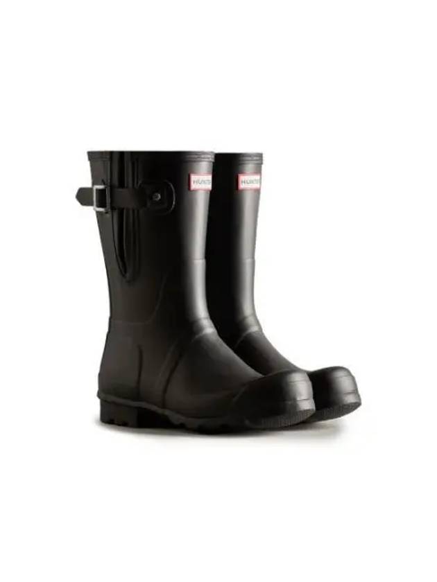 Original Side Adjustable Short Rain Boots Black - HUNTER - BALAAN 2