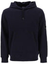 Diagonal Raised Fleece Hoodie Navy - CP COMPANY - BALAAN 2