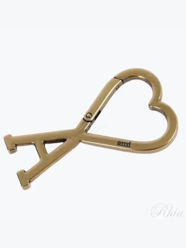 De Coeur Heart Logo Keyholder Gold - AMI - BALAAN 2