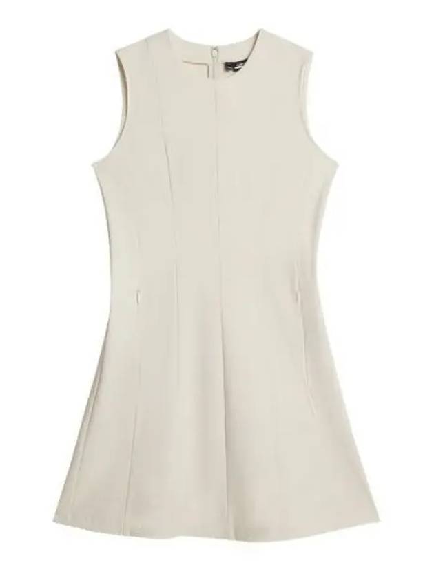 Golf Jasmin Short Dress Almond Milk - J.LINDEBERG - BALAAN 2