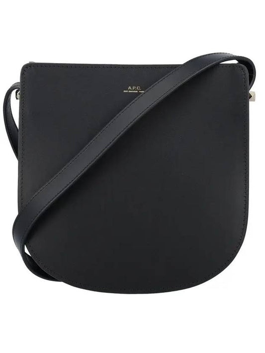 Geneve Smooth Leather New Shoulder Bag Black - A.P.C. - BALAAN 1