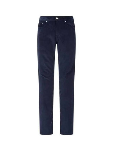 PS Tapered Easy Corduroy Jeans Navy 270073 - PAUL SMITH - BALAAN 1