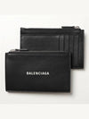 Logo Zipper Card Wallet Black - BALENCIAGA - BALAAN 2