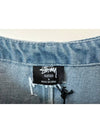 AU Australia BIG OL Tank Top ST1L0461 Mid Blue Denim WOMENS - STUSSY - BALAAN 3