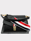 Trapeze Peple Grain Shoulder Bag Black - THOM BROWNE - BALAAN 2