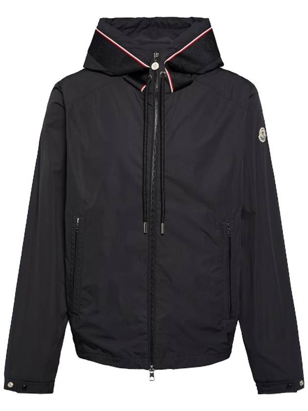 Mira Logo Windbreakers Black - MONCLER - BALAAN 6