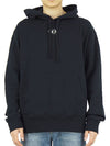 S Macs Logo Hoodie Black - DIESEL - BALAAN 2