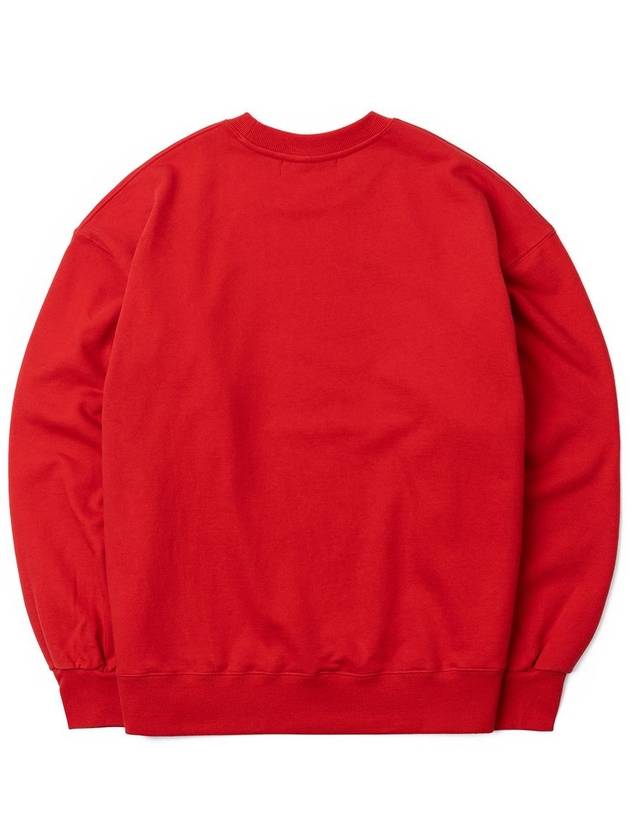 Print Sweatshirt Red BFMCFTS21 - BACKANDFORTH - BALAAN 3