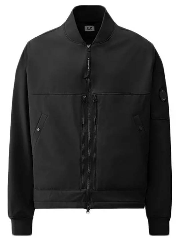 Shell-R Bomber Jacket Black - CP COMPANY - BALAAN 4