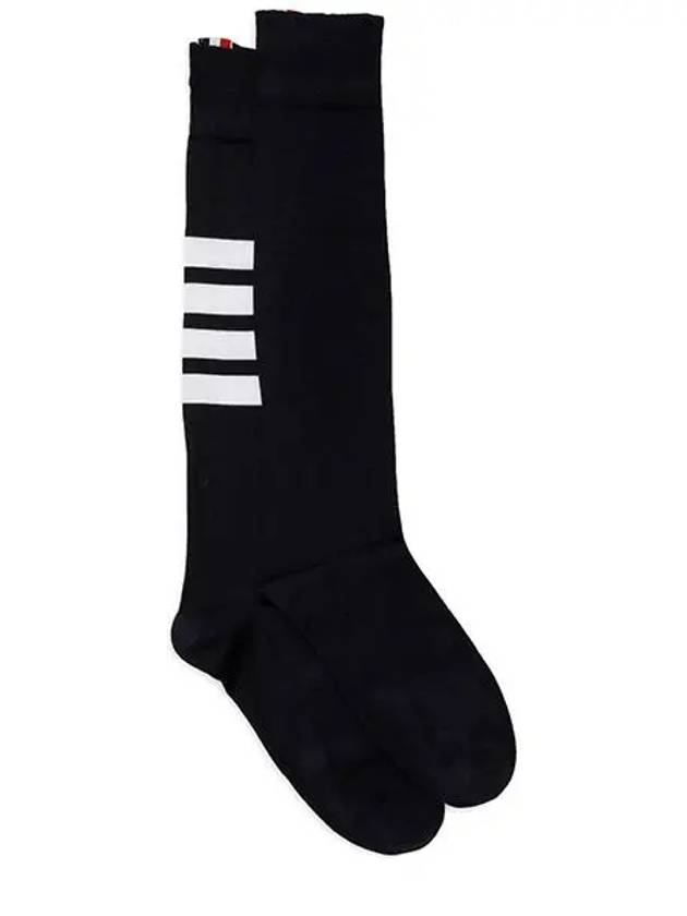 24FW Navy diagonal long socks FAS026B 01690 415 - THOM BROWNE - BALAAN 2