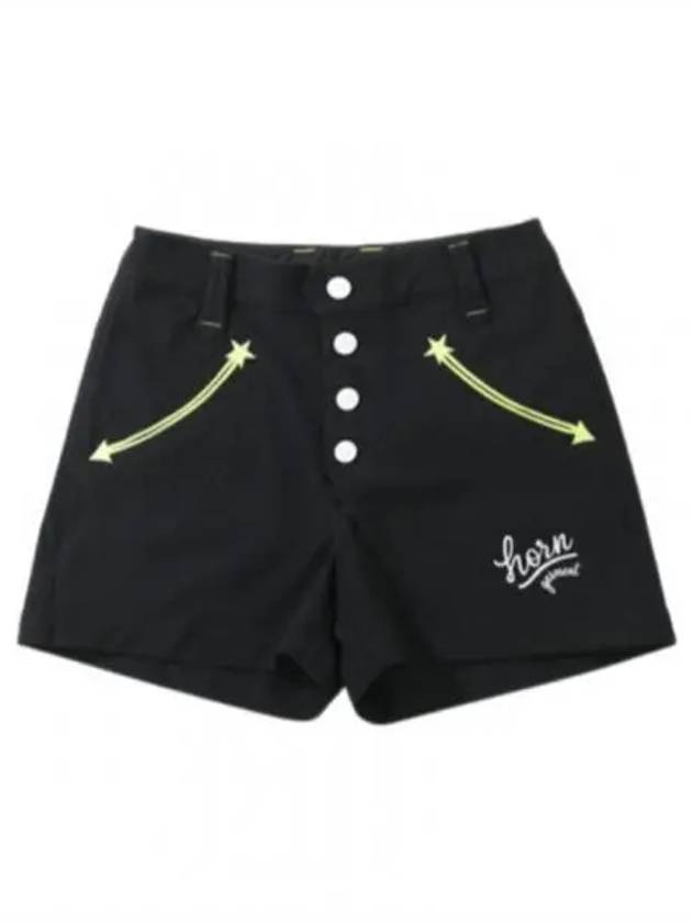 Golf Wear Women s Shorts HCW 2A AT03 BLACK - HORN GARMENT - BALAAN 1