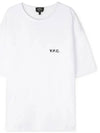 Jeremy Logo Short Sleeve T-shirt White - A.P.C. - BALAAN 2