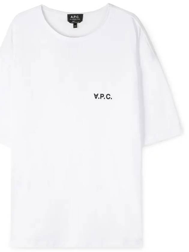 Jeremy Logo Short Sleeve T-shirt White - A.P.C. - BALAAN 4