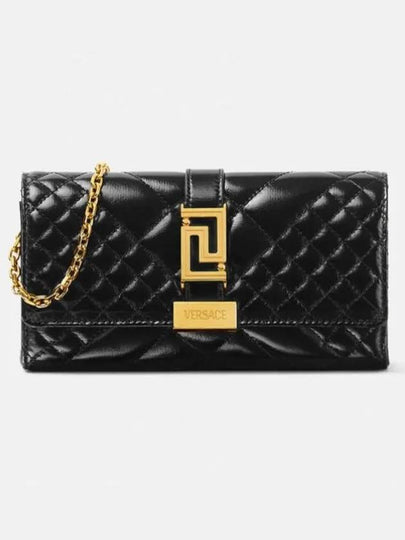 Greca Goddess Clutch Bag Black - VERSACE - BALAAN 2