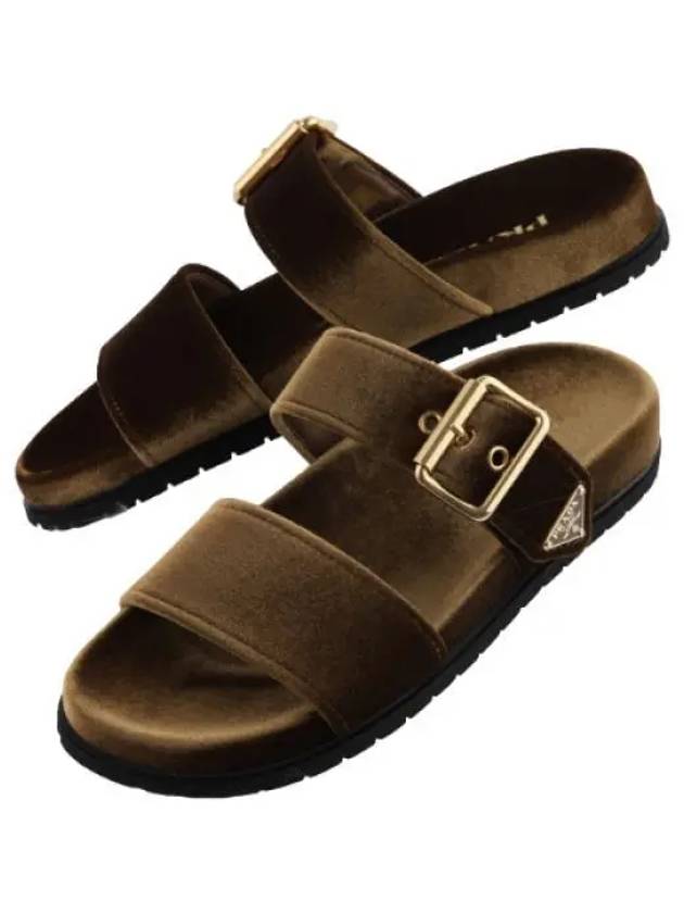 velvet slides - PRADA - BALAAN 1