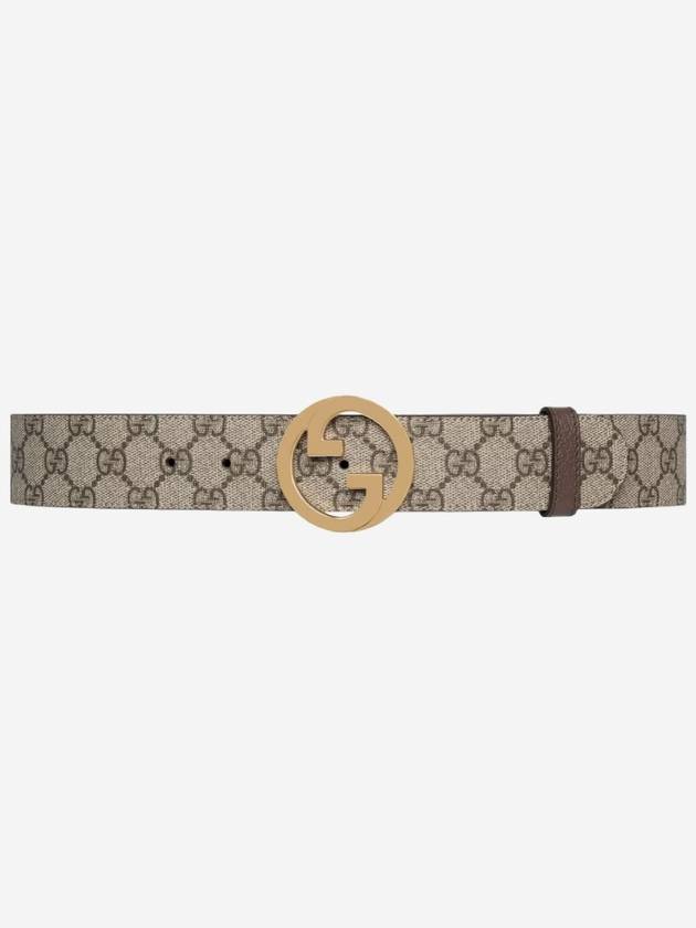 Blondie Belt Brown Beige Ebony - GUCCI - BALAAN 2