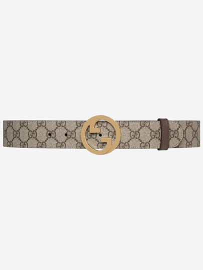 Blondie Belt Brown Beige Ebony - GUCCI - BALAAN 2