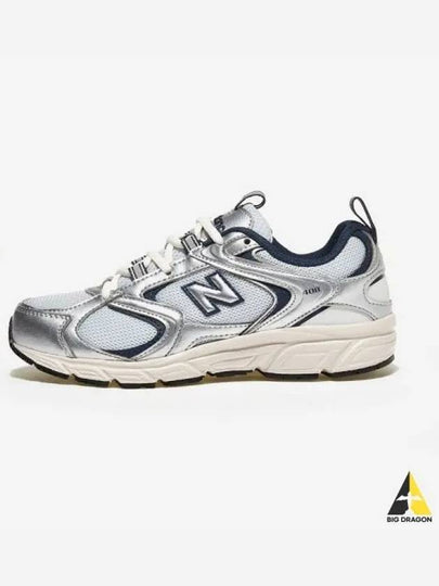 408 Low Top Sneakers Silver - NEW BALANCE - BALAAN 2