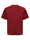 Wales Bonner Short Sleeve T Shirt UA24JE29 JE09 350 Free Rosso - WALES BONNER - BALAAN 2